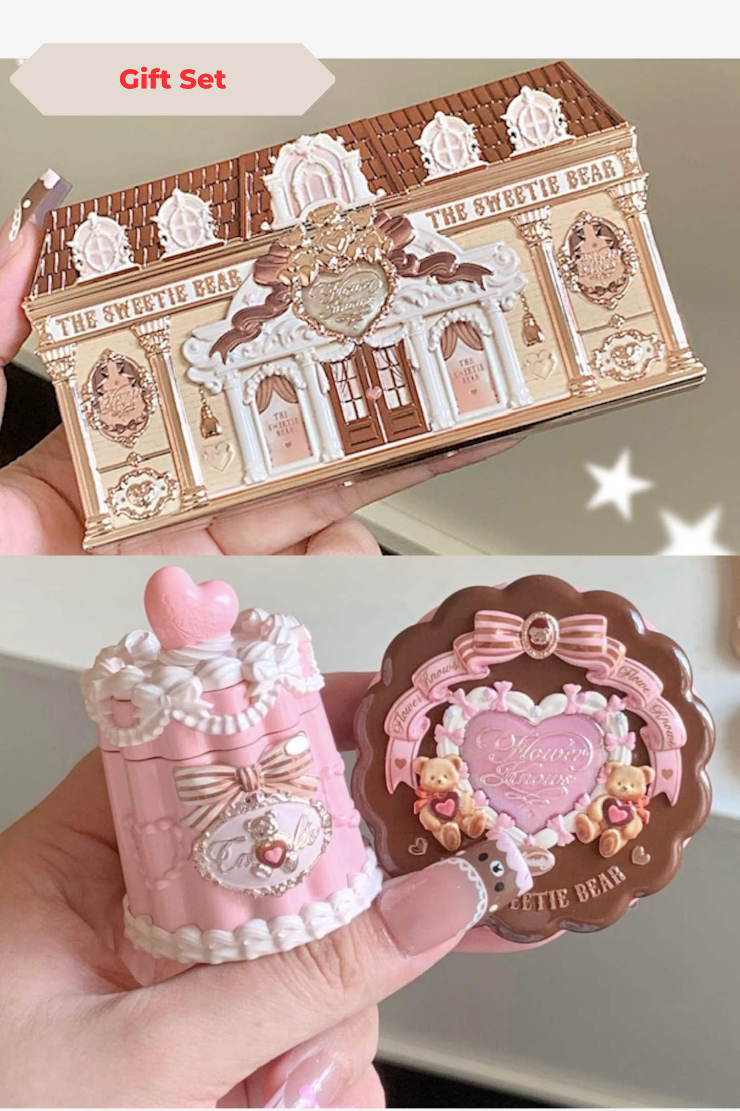 Creamy Caramel Set - Blush Palette, Satin Blush and Lip Gloss