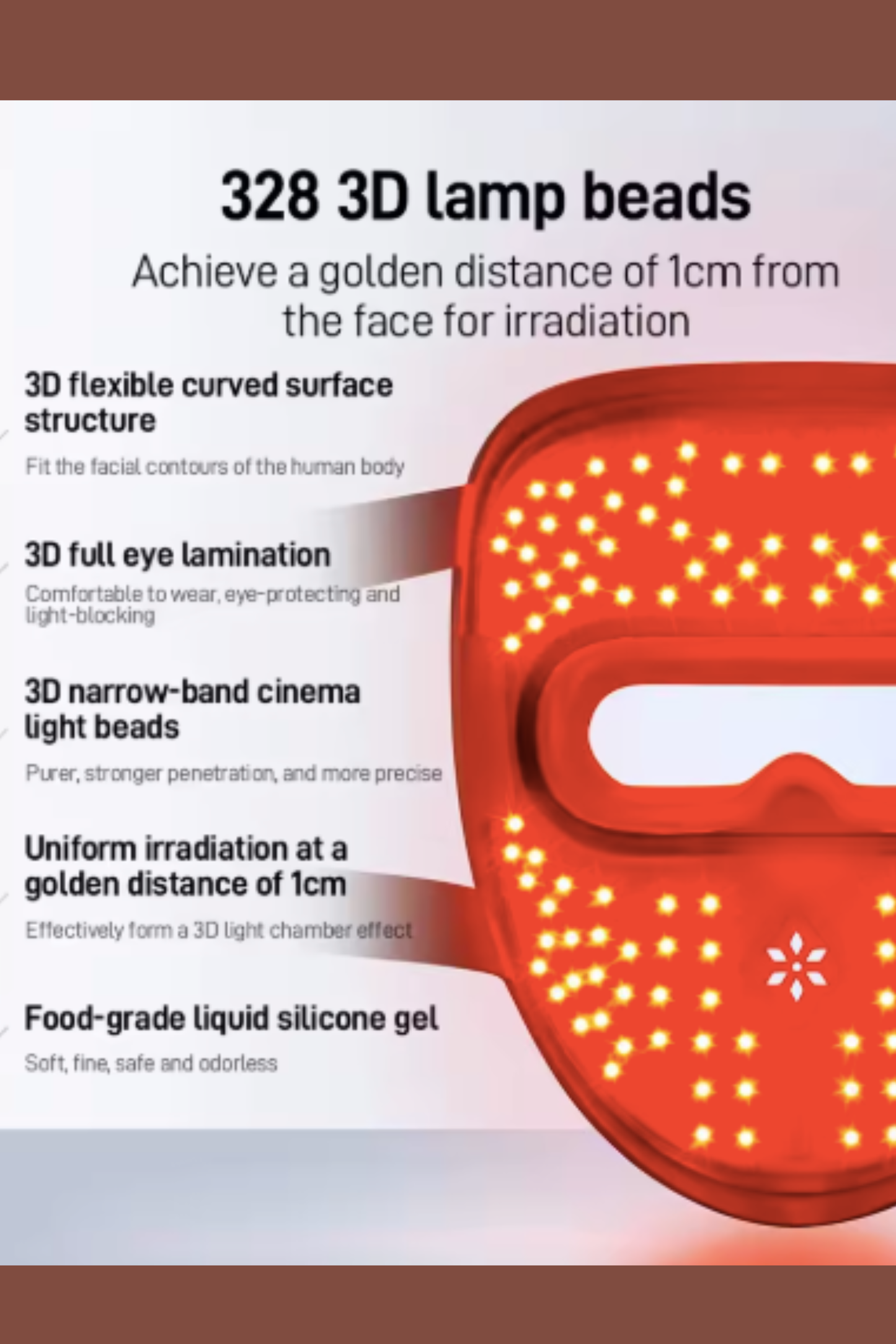 ThreeD Led Light Therapy Mask