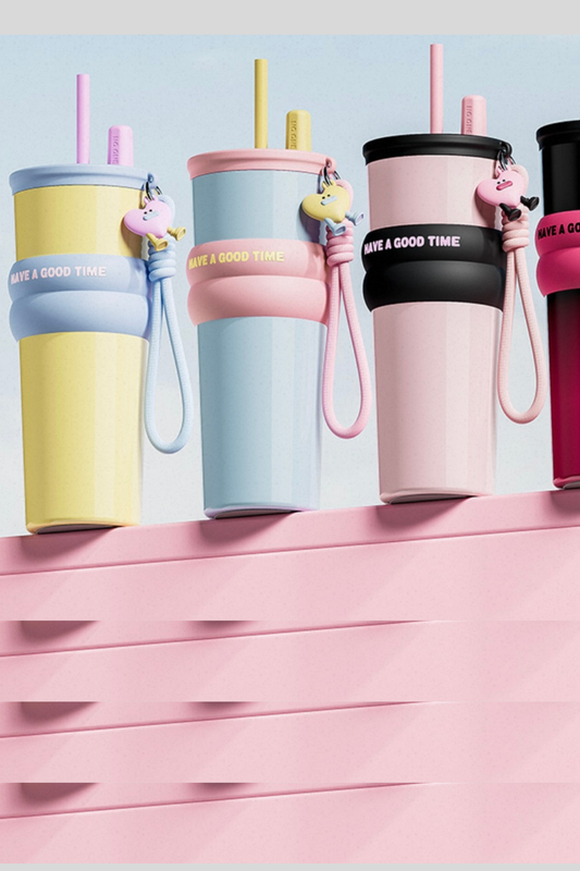 Star | Ceramic-Lined Stainless Steel Insulated Water Bottle Cup | 710ml